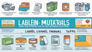 Labels materialen